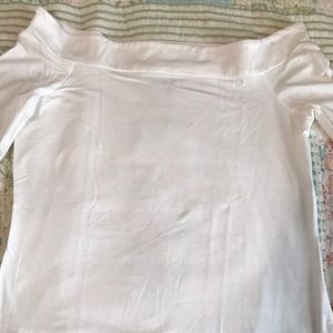 Loft off shoulder knit top